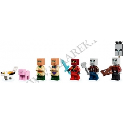 Klocki LEGO 21160 - Najazd złosadników MINECRAFT